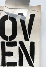 Load image into Gallery viewer, Original Offset lithograph By Felix Gonzalez-Torres &amp; Christoper Wool, The Show is Over, 1993.
