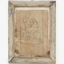 Load image into Gallery viewer, Framed Varaha &amp; Elephant Drawing
