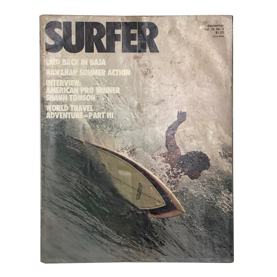 Surfer Magazine Vol. 16 No. 3 1975